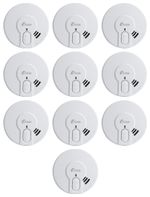 x10 Kidde DY29RB Smoke Alarm 9V Optical Hush Feature Battery Powered Working UK