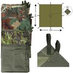 MFH Tarp Extreme Tarpaulin Shelter 3X3 Metre Bushcraft Camping Hide 