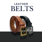 Women’s Leather belt 100% genuine Leather, black Caramel 50''– 30mm waist sizes
