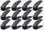 12x Shoe Slots Organizer Wardrobe Stacker Space Saver Rack Holder Adjustable