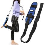 .Professional Stretching Belt Yoga Pilates Leg Strap Rehabilitation Belt Fitness