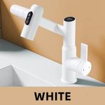 Digital Display LED Basin Faucet 360 Rotation Multi-Function Stream Sprayer Hot 