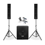 Vonyx VX880BT Column Array Speaker System with Bluetooth - Active Speaker Kit