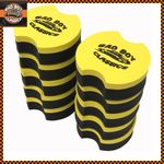 10x Car Motorcycle Wax Polish Sealant Foam Sponge Applicator Pad Handy Design 