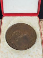 Vintage Boxed Polish Command Of Airforces Bronze Medal / Medallion PRL Military 