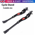 For 20"-26" Wheel Bicycle Bike Aluminum Rear Kickstand Side Stand Leg Adjustable