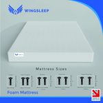 Orthopaedic No Spring Foam Mattress | Firm Comfort | All Sizes 2ft6–6ft