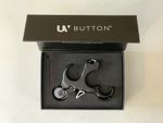 ULTRAVIEW UV BUTTON UVBR-04050 BLACKOUT LIMITED EDITION w/FINGER BRACKET MEDIUM