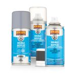 Hycote Spray Paint Ford Panther Black Pearlescent 150ml + Grey Primer & Lacquer