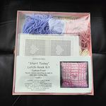 Audlem Mill Start Today Latch Hook Cushion Front Kit w/ Yarn Canvas & Pattern