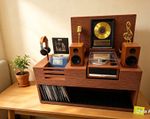 Mini brands compatible vinyl Entertainment Unit