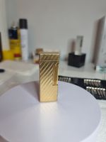 Dunhill Rollagas Gold Barley Pattern In Good Condition