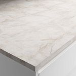 Pokhara Stone Effect Square Edge Laminate Worktop 3000x610x22mm Kitchen Surface