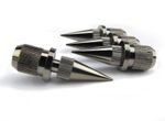 4 x Speaker spikes isolation and inserts M8 thread Gold, Black Nickle, Black 