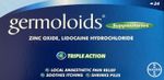 Germoloids Triple Action Suppositories Fast Relief From Haemorrhoids (Piles)