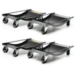 SGS Set Of 4 Wheel Dollies For Passenger Vehicle Positioning - 450kg Per Dolly