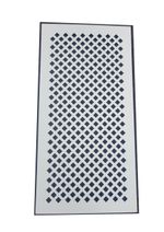 MDF screens. Primed White MDF. 1200x600mm. Pack of 4. 25mm Diamond. UK Made