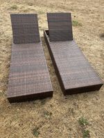 Outdoor Rattan Style Day Beds/loungers
