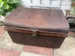 WW2 Metal Steamer Trunk ✅ Star Of David ✅ 19.5x18x28 Inches ✅