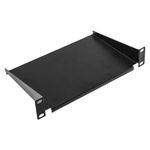 Cablenet 1u 10inch Cantilever Shelf Black. Type: Rack shelf, Housing material...