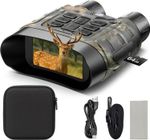 4K Full Color Night Vision Goggles, 112 MP Night Vision Binoculars 18X Zoom&64GB