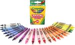 CRAYOLA Crayons, Bright Strong Colours, Multi, 24 Count (Pack of 1) 