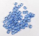 Crafting, Jewellery Making, Octagon, Pale Blue Sapphire 50g, 8mmx6mm