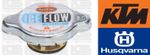Radiator cap KTM EXC/EXCF, SX/SXF + Husq FC/FE, TC/TE. TWIN AIR 29psi (2 Bar)