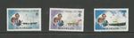 SEYCHELLES 1981 ROYAL WEDDING OVPT SPECIMEN SCOTT #'s 469,471,473  MNH FREE SHIP