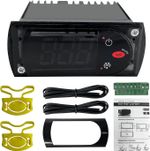 CAREL PJEZS0H000 230V Digital Temperature Thermostat Controller NTC Probe Sensor