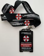 Card Umbrella Corporation ID Card & Lanyard Resident Evil