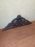 Antique Carved Wooden Decorative Pediment
