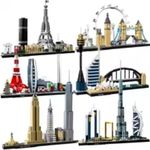 City Skyline Building Blocks Set – New York, London, Dubai Models