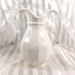Large White Pitcher # 27014
