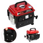 Portable Suitcase Inverter Camping Petrol Generator Silent 230V 2 Stroke Engine