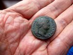 Roman Imperial Hadrian. AD 117-138.Æ Dupondius Pegasus rev. - Scarce - Rome. #36