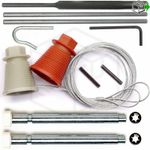 CARDALE WICKES CD45 Spares Cones Cables Rollers Spindles Repair Kit GARAGE DOOR