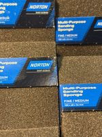 Norton Sanding Sponge Fine/Medium 100x68x26mm 10 Pack Dry Sanding