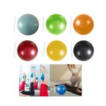 Small Pilates Ball, Yoga Ball, 9" Non-Slip Exercise Ball, Core Ball for