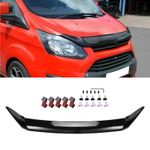 FOR FORD TRANSIT CUSTOM BONNET WIND DEFLECTOR PROTECTOR GUARD BRA (2012-2018)