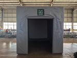 13ft Deep Portable Inflatable Golf Simulator Enclosure Golf Tent With Screen