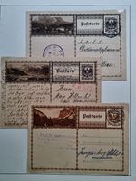 Austria 1931 International Correspondence 3 postcards