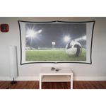 100 Inch 16:9 Front & Back Rear Projection Screen Curtain Film for All Projector