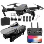 Mini Foldable FPV Drone With 4K HD Dual Camera Selfie RC Quadcopter Drone UK