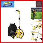 Portable Trundle Wheel for Accurate Measurements - Metric Units Up to 9,999.9m