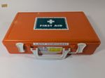 Aviation Aircraft First Aid Box Interesting Upcycle Film Prop Orange ExF1 G-OFOM