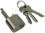 Scandinavian External Oval Lock Cylinder Barrel Silver To Suit Assa  Ruko Locks 