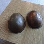 Antique Chocolate Egg Mould Copper Tinned Lined