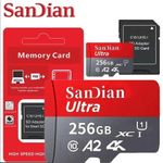 128GB Micro SD Card Memory Card Class 10 A2 fr Camera Phones SD Card & Adapter