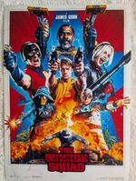 Margot Robbie Signed A3 Suicide Squad poster Print Harley Quinn 